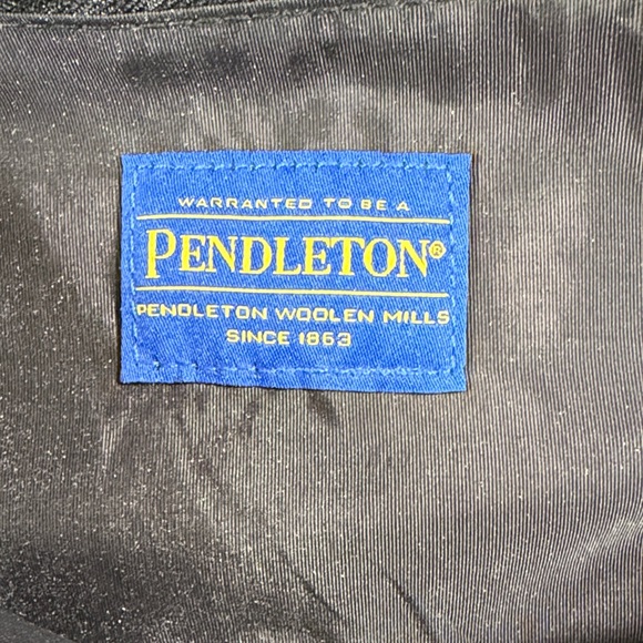 Pendleton Southwest Native American Patterned Large Zippered Wool Tote Bag - Picture 7 of 14